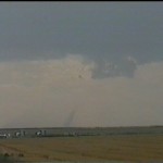 Tornado 30 miles away near Walsh, Colorado.