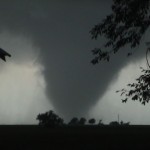 Tornado at Hennessey, OK.