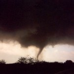 Tornado south of Albert, Oklahoma.