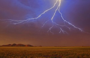 "Lightning over the Wichitas"