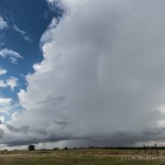 Looking northwest from 3 miles south southeast of Burkburnett, TX (11:47 am CDT)