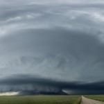 Looking northwest from 1.2 miles east northeast of Hammond, MT (6:35 pm CDT)