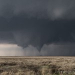 Looking southwest from 2.4 miles south southeast of Eva, OK (7:55 pm CDT)