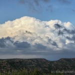 iPhone photo - Looking northeast from 11.7 miles east of Silverton, TX (6:00 pm CDT)