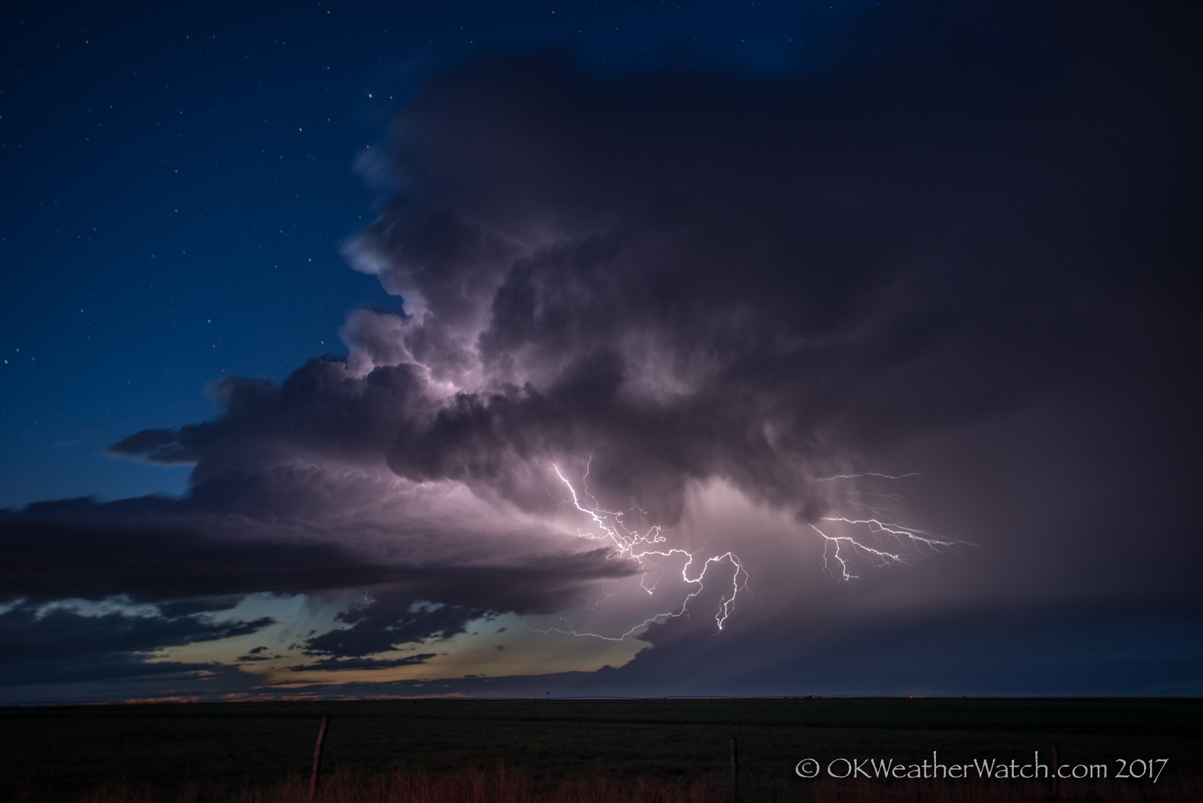 27 May 2017 / New Mexico, Panhandle’s Supercell | OKWeatherWatch